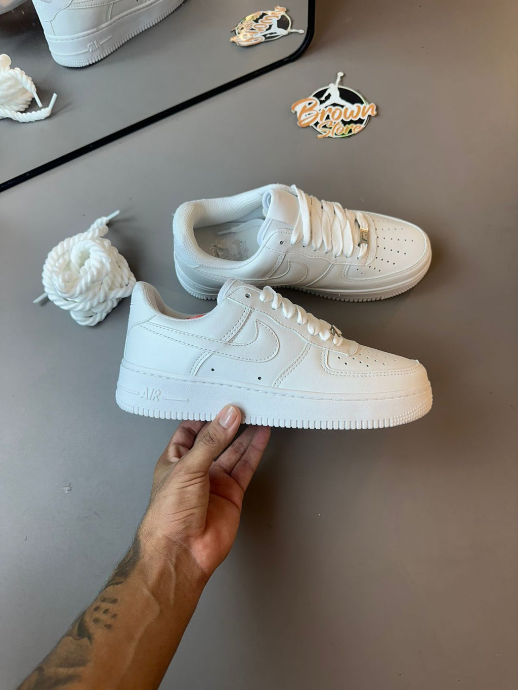 TÊNIS NK AIR FORCE 1 WHITE