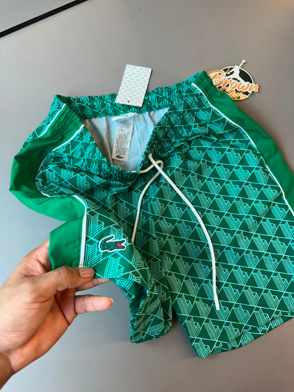 BERMA LACOSTE SPORT MONOGRAMA