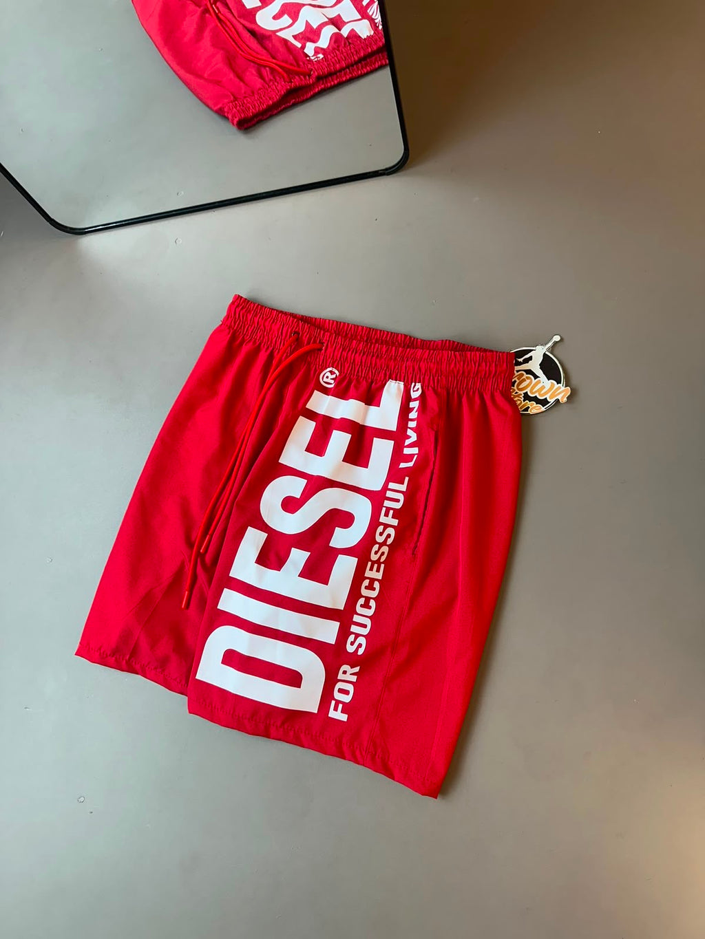 BERMA DIESEL FULL LETREIRO - VERMELHO