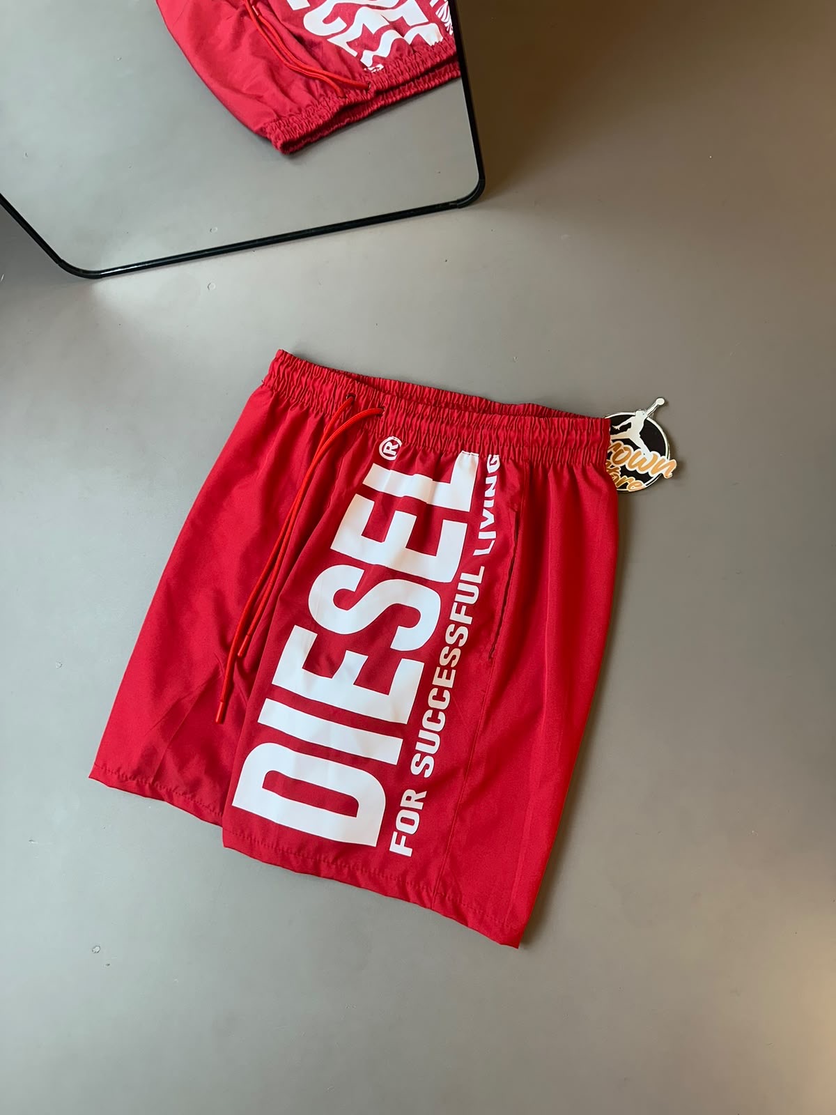 BERMA DIESEL FULL LETREIRO - VERMELHO