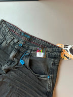 BERMA JOGADOR JEANS - CINZA ESCURO