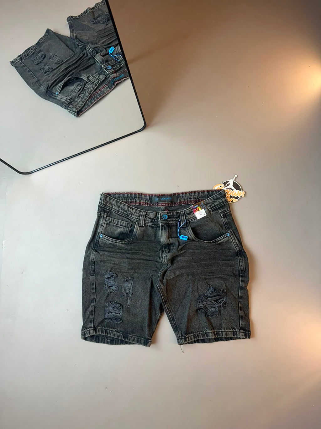BERMA JOGADOR JEANS - CINZA ESCURO