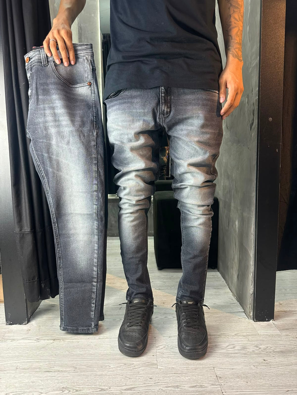CALÇA JOGADOR CITY -  CINZA MAT