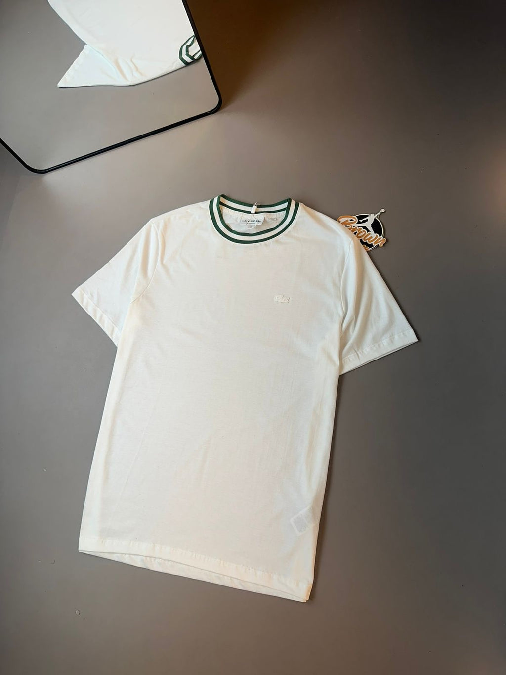 CAMISETA LACOSTE SPORT COLARINHO CANELADO