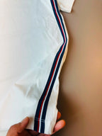 CAMISETA TOMMY FAIXA LATERAL BRANCA