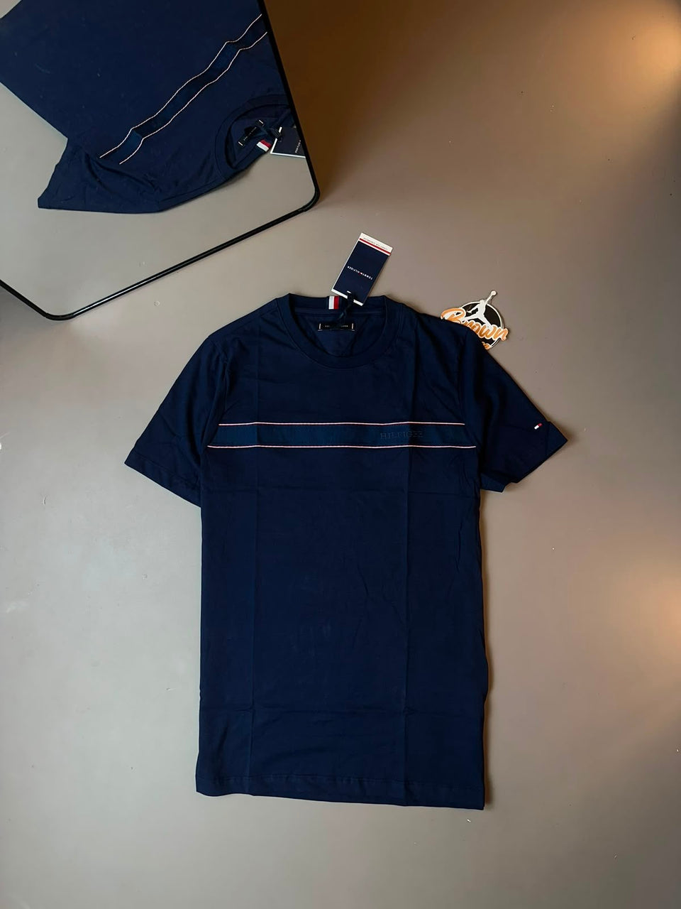 CAMISETA TOMMY HILFIGER -  HILF AZUL