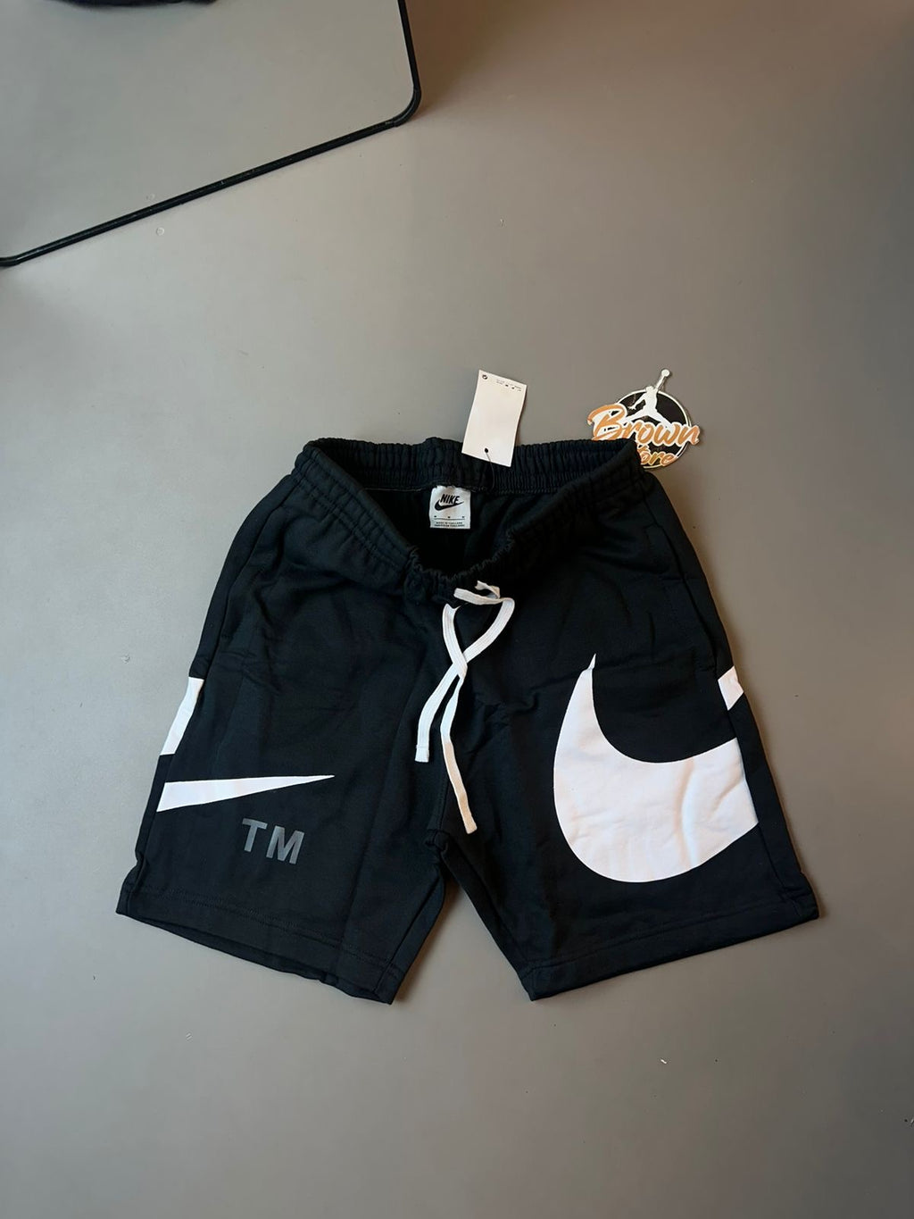 BERMUDA MOLETOM NK BIG SWOOSH TM