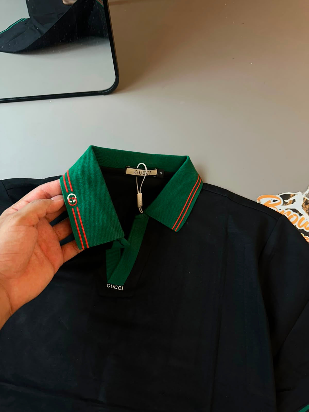 POLO GUCCI IMPORTADA - PRETA