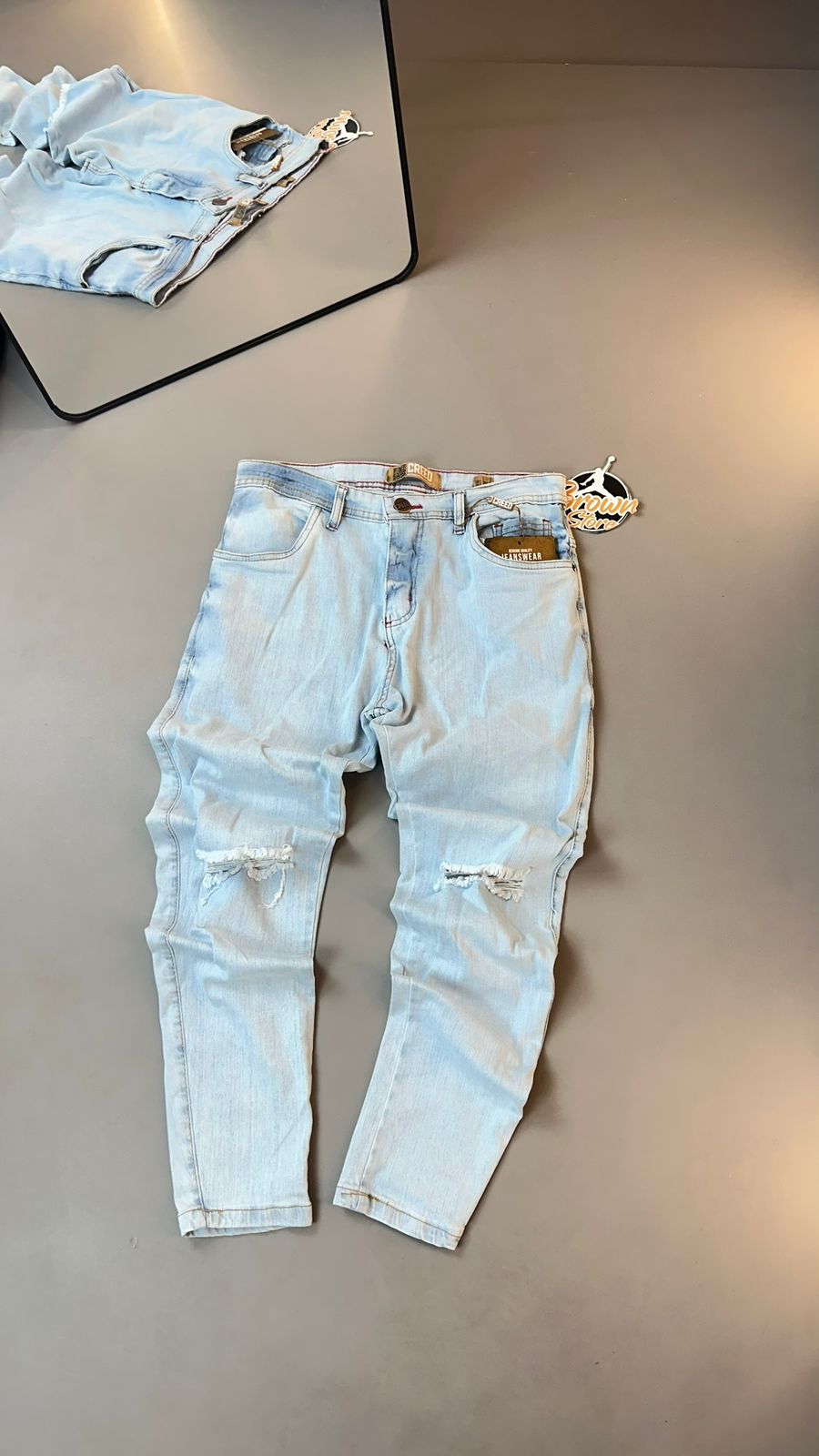 CALÇA JOGADOR JEANS