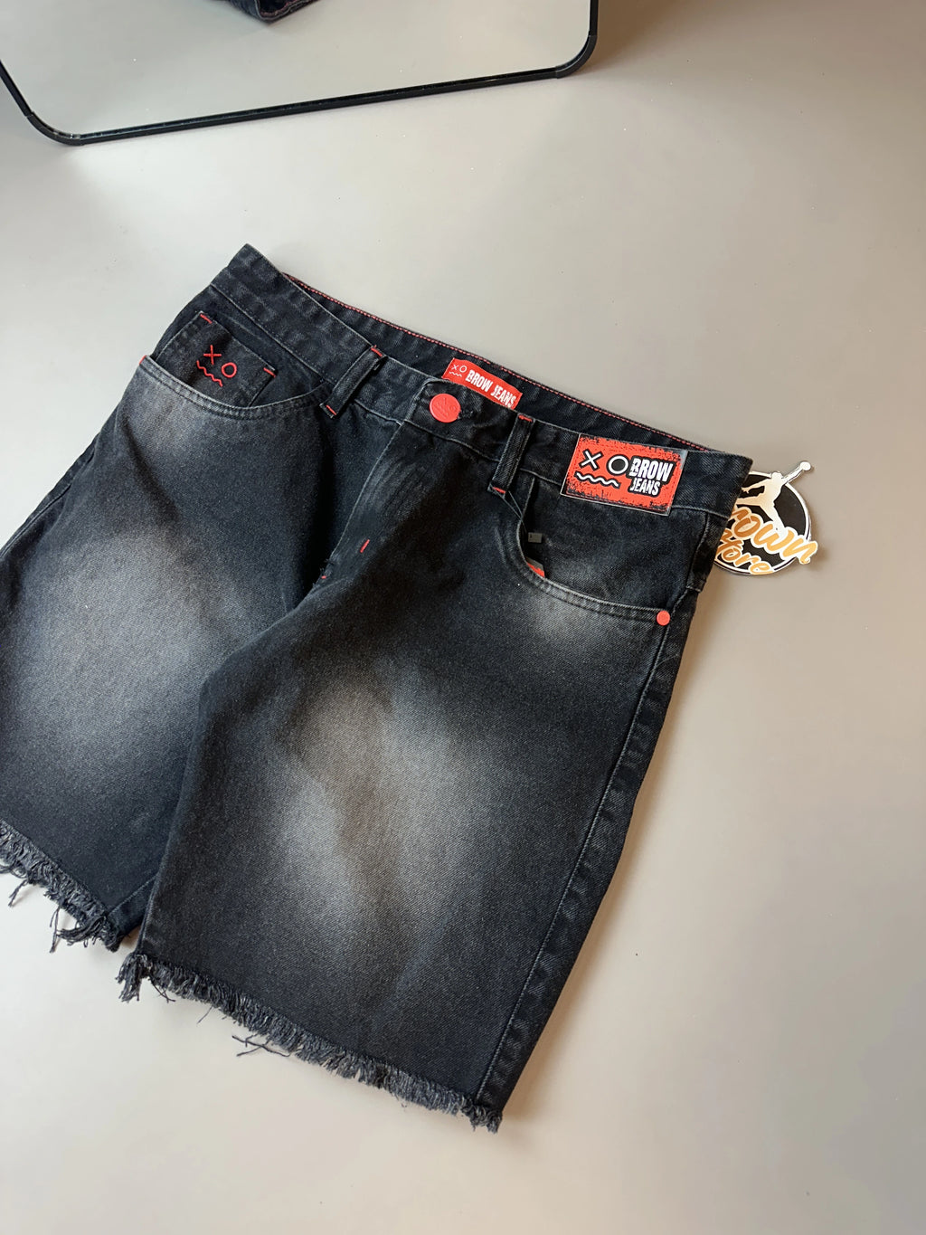 BERMUDA JOGADOR JEANS