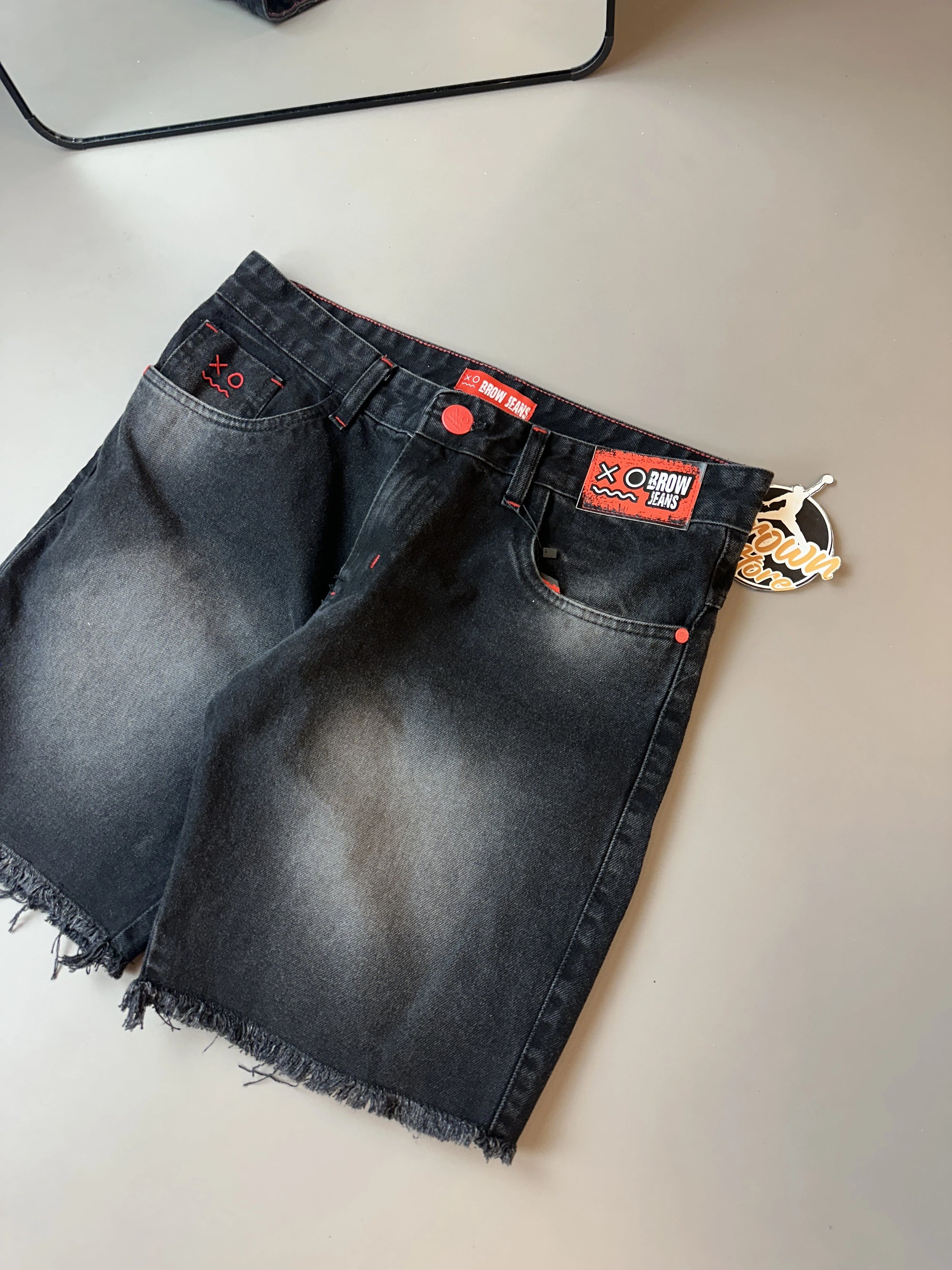 BERMUDA JOGADOR JEANS
