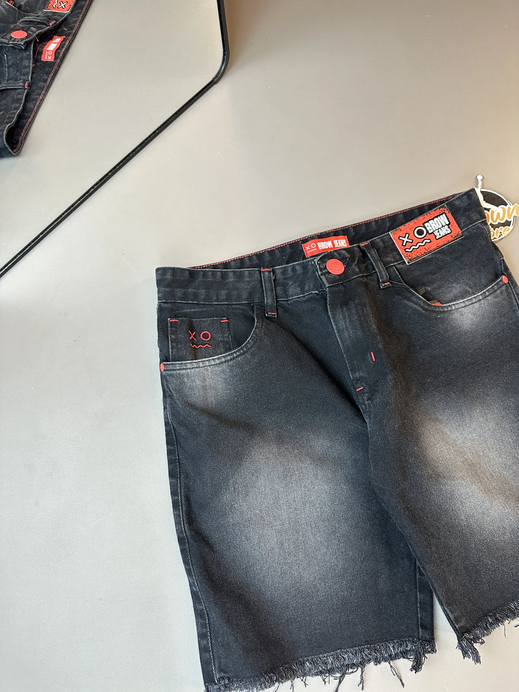 BERMUDA JOGADOR JEANS