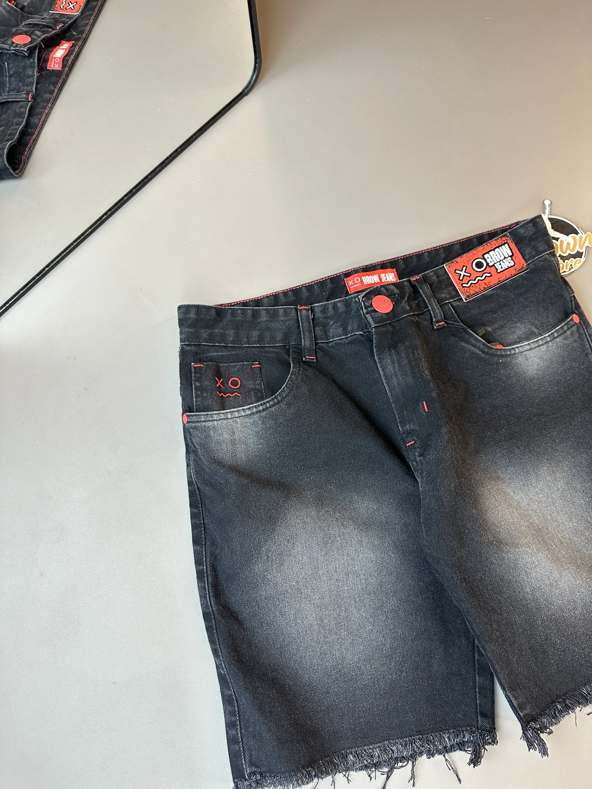 BERMUDA JOGADOR JEANS
