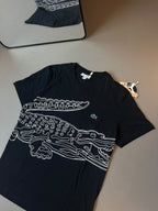CAMISETA LACOSTE SPORT CROCODILO - PRETA
