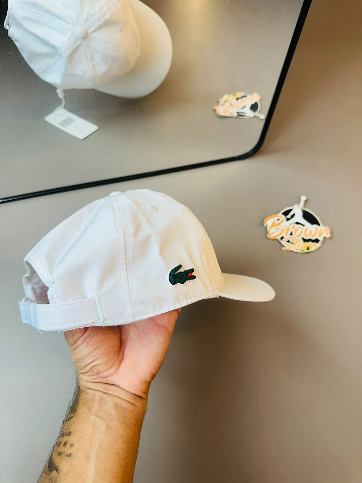 BONÉ LACOSTE SPORT - 2025 BRANCO