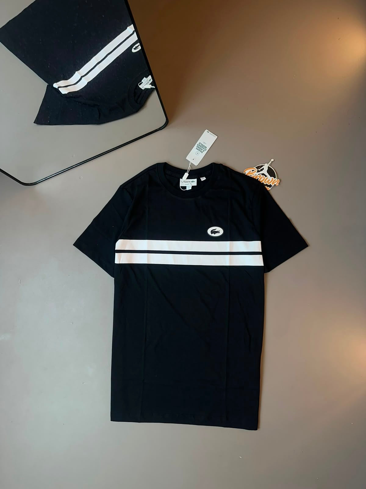 CAMISETA LACOSTE SPORT PARIS - PRETA