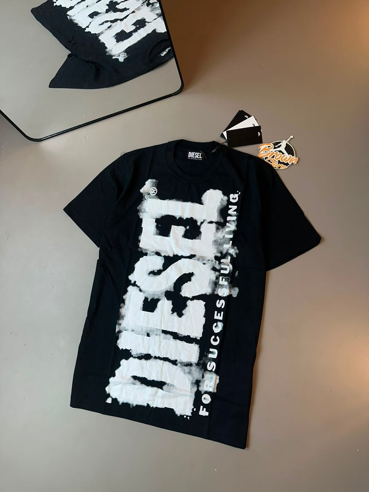 CAMISETA DIESEL T - JUST - E16 - PRETA