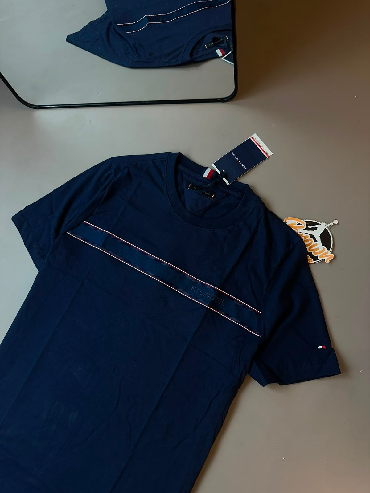 CAMISETA TOMMY HILFIGER -  HILF AZUL