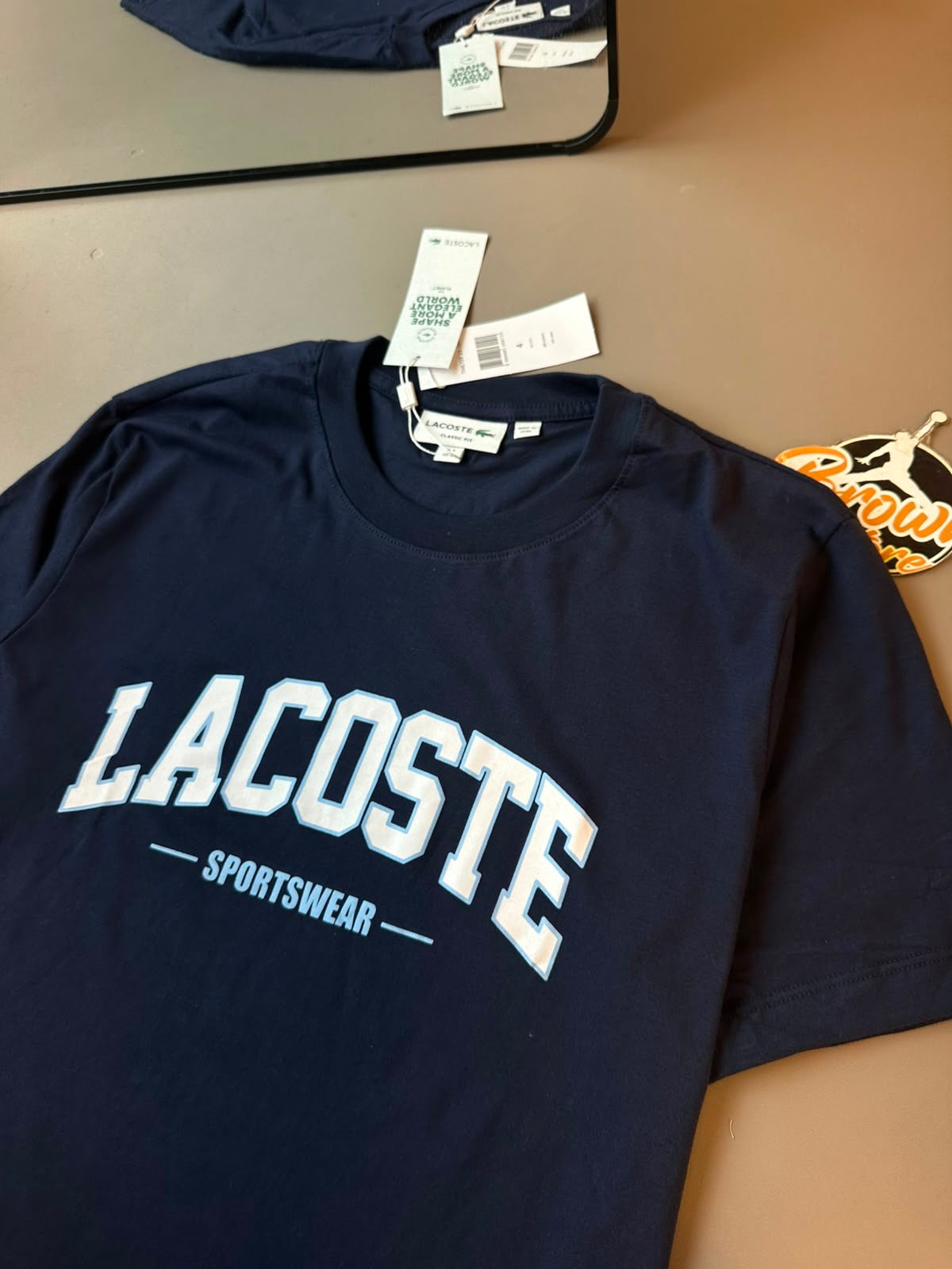 CAMISETA LACOSTE SPORTSWEAR AZUL