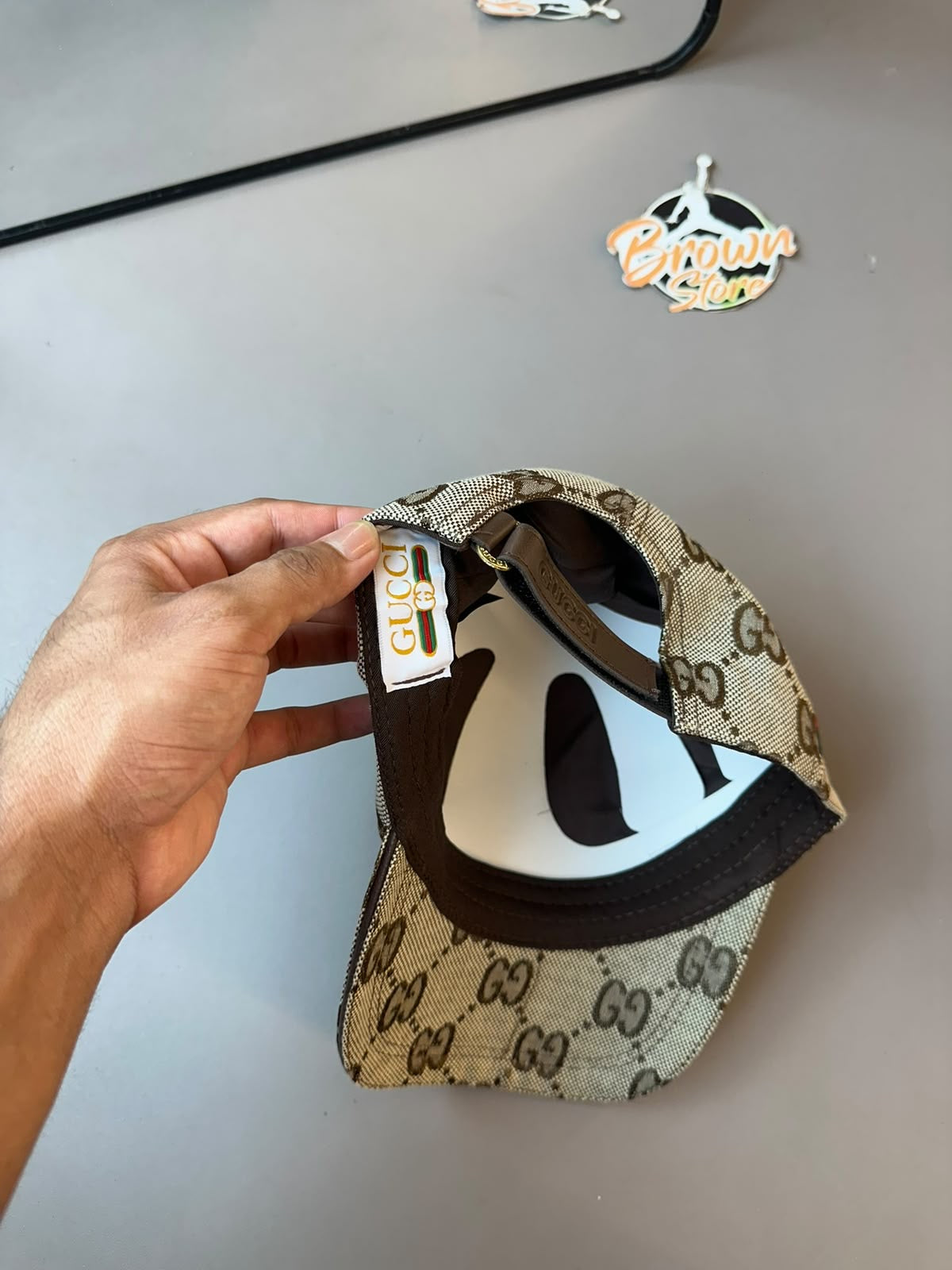 BONÉ GUCCI FAIXA - V