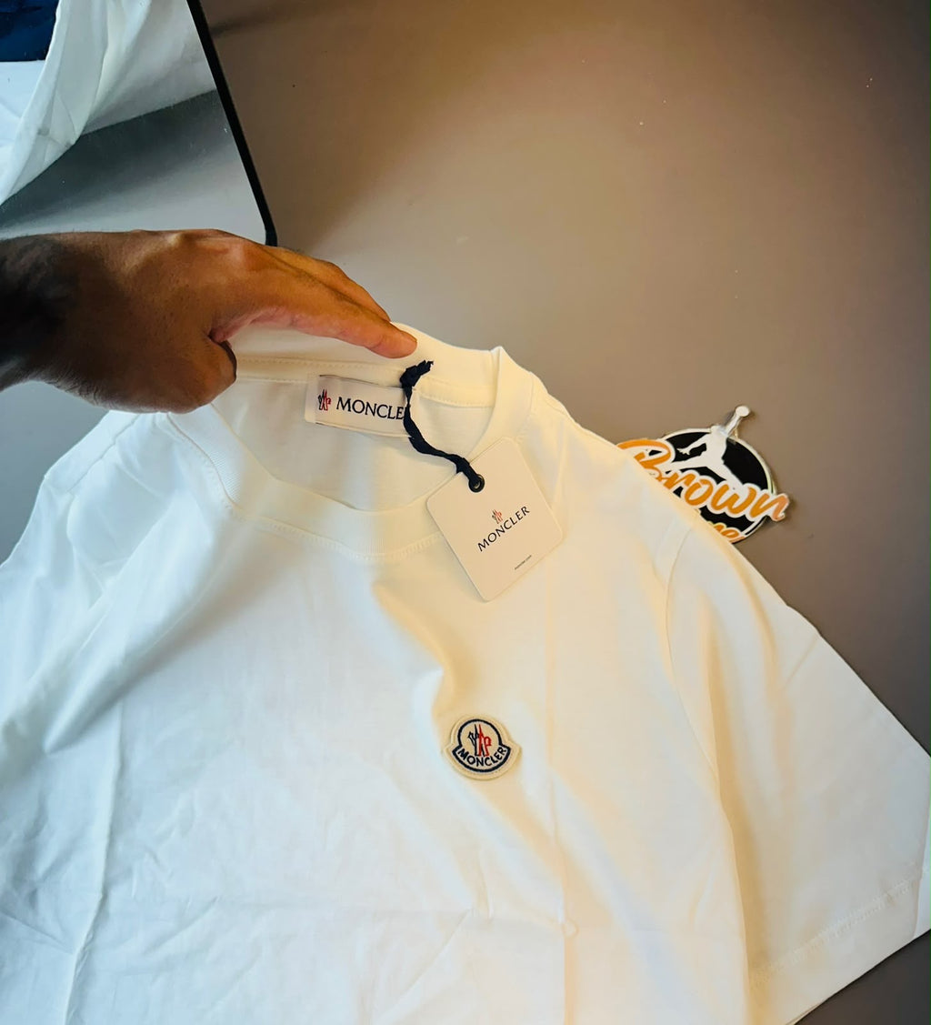 CAMISETA MONCLER BÁSICA - BRANCA