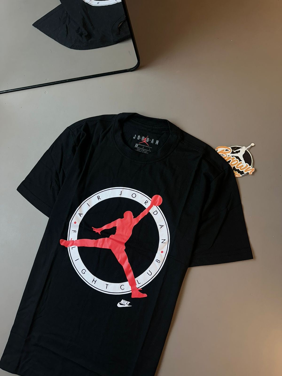CAMISETA JORDAN FLIGHT JORDAN - PRETA