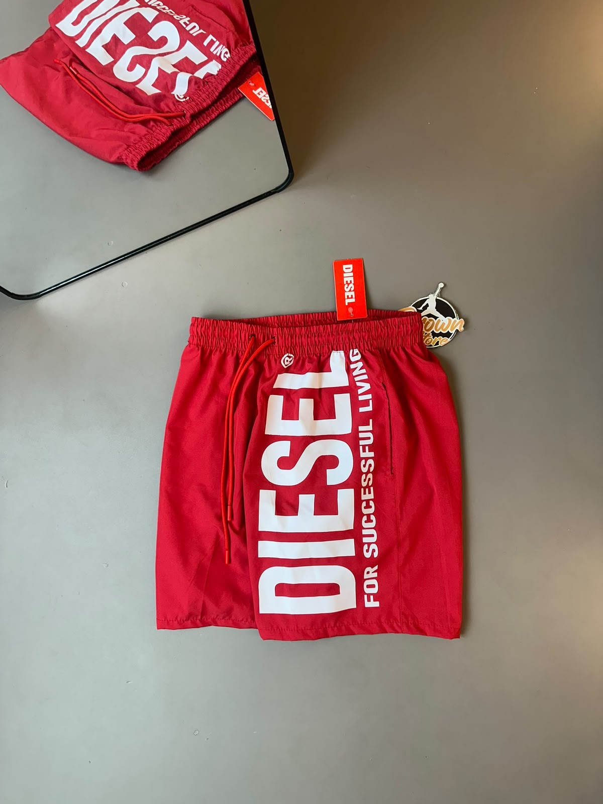 BERMA DIESEL FULL LETREIRO - VERMELHO