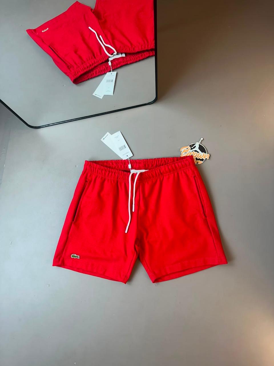 BERMA MOLETOM LACOSTE MAURICINHO - VERMELHO