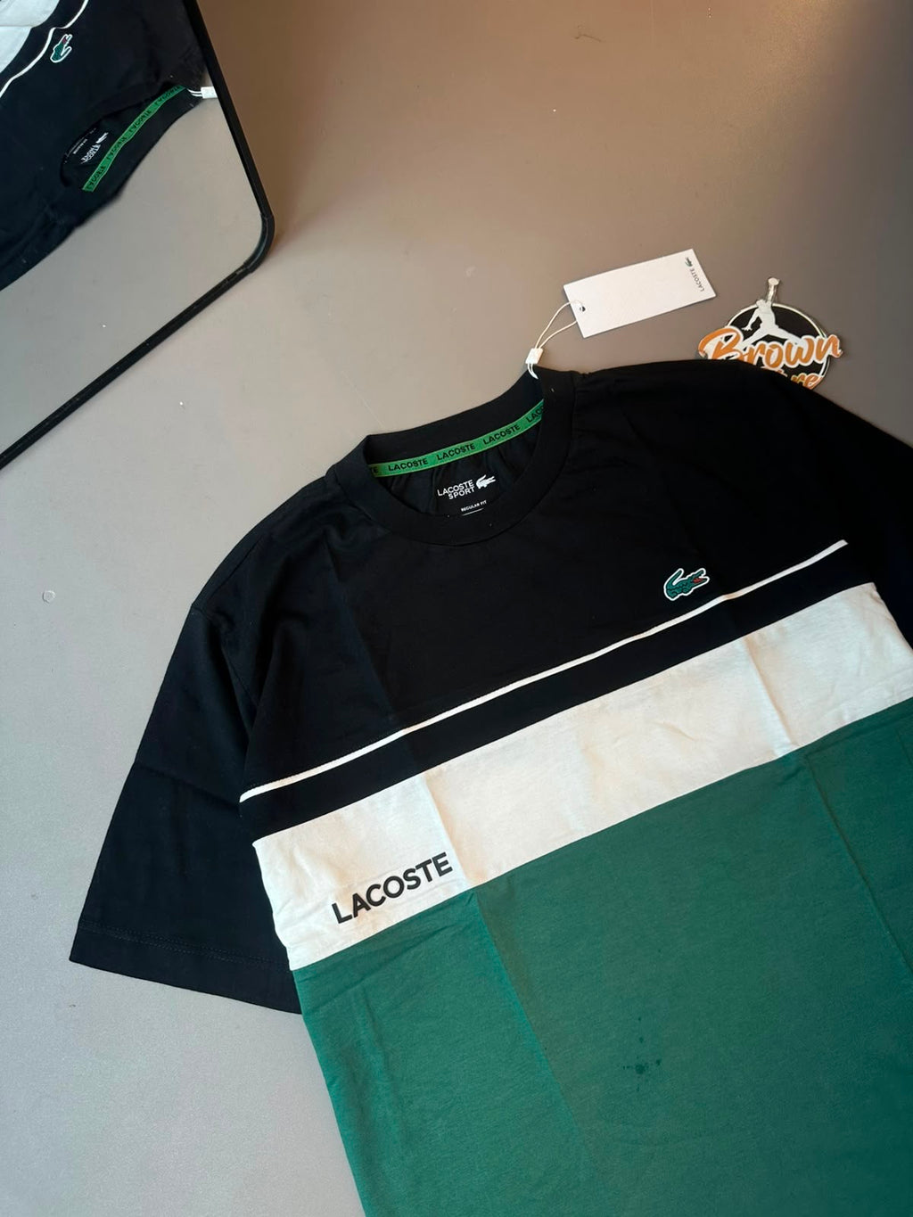 CAMISETA LACOSTE SPORT COLOURBLOCK
