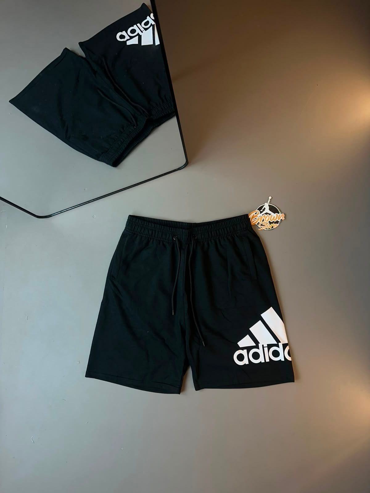 BERMA MOLETOM ADIDAS LETREIRO
