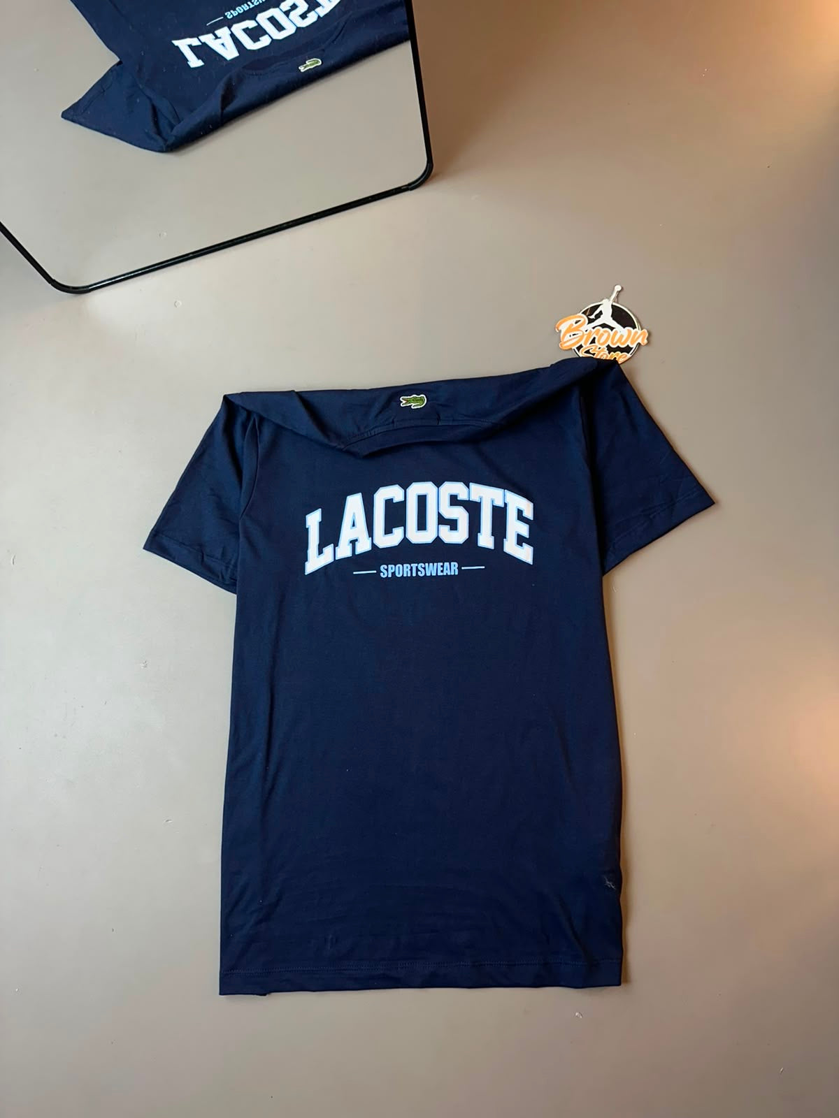 CAMISETA LACOSTE SPORTSWEAR AZUL
