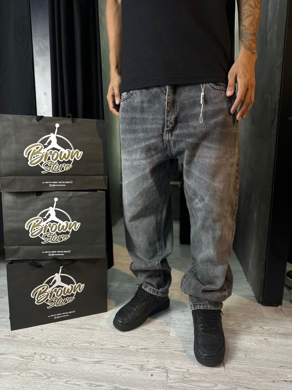 CALÇA OVER BALÃO