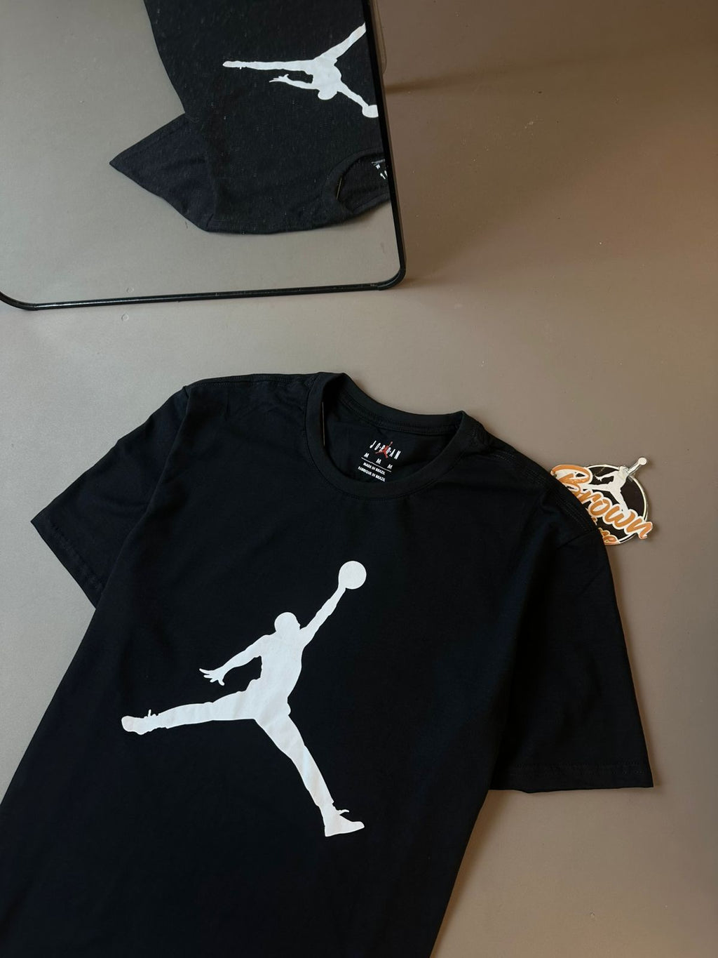CAMISETA JORDAN JUMPMAN - PRETA