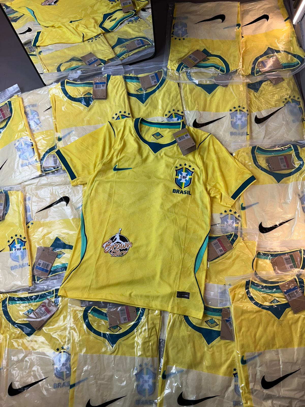 CAMISETA SELEÇÃO BRASILEIRA I.I JOGADOR