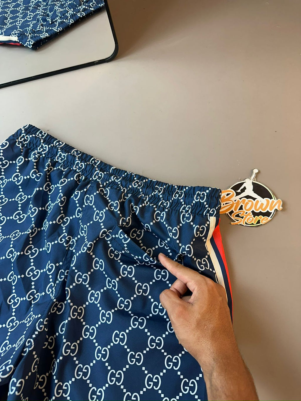 BERMA GUCCI MONOGRAMA